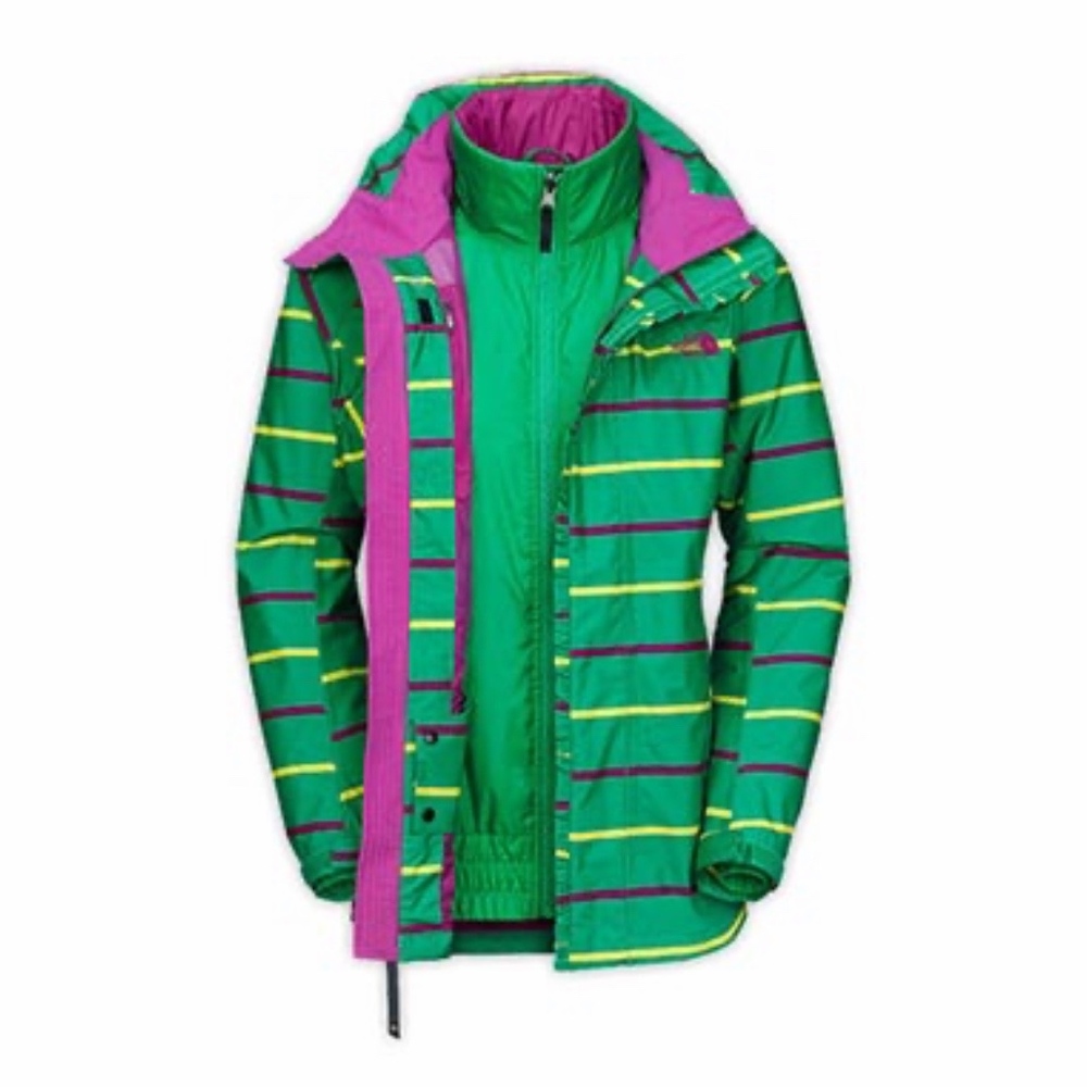 North Face Lifty Triclimate Jacket Bastille Green